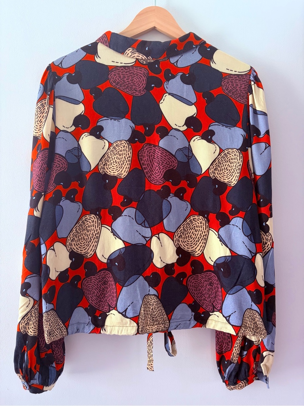 Anthropologie Farm Rio XL Retro Inspired Paloma Button-down Shirt - Picture 11 of 16